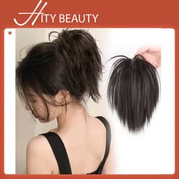 [Full màu] Búi tóc giả xoăn cột chun co giản dành cho nữ tạo kiểu tóc makeup cá nhân chyuên nghiệp - Hity Beauty 1