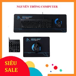 Lót chuột văn phòng logitech nhỏ vừa lớn bo viền chắc chắn 1