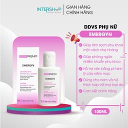 Gel rửa phụ khoa dịu nhẹ chống viêm nhiễm vùng kín DottorPrimo Emergyn 100ml 2