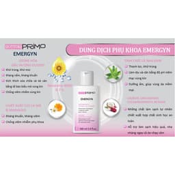 Gel rửa phụ khoa dịu nhẹ chống viêm nhiễm vùng kín DottorPrimo Emergyn 100ml 3
