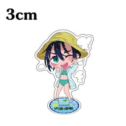 (mua 1 tặng 1) (3cm) Mô hình Standee mini JUJUTSU KAISEN ver NGHỈ MÁT Chú Thuật Hồi Chiến tượng mica acrylic anime chibi 7