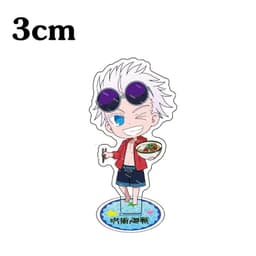 (mua 1 tặng 1) (3cm) Mô hình Standee mini JUJUTSU KAISEN ver NGHỈ MÁT Chú Thuật Hồi Chiến tượng mica acrylic anime chibi 9