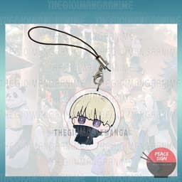 (mua 1 tặng 1) ( nhiều mẫu ) Móc dây treo điện thoại JUJUTSU KAISEN anime chibi mica trong acrylic móc khóa 8