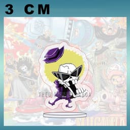 (mua 1 tặng 1) (3cm) Mô hình standee ONE PIECE ĐẢO HẢI TẶC ver YAKUZA chibi arcylic anime tiện lợi trang trí 5
