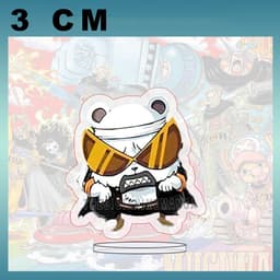(mua 1 tặng 1) (3cm) Mô hình standee ONE PIECE ĐẢO HẢI TẶC ver YAKUZA chibi arcylic anime tiện lợi trang trí 7