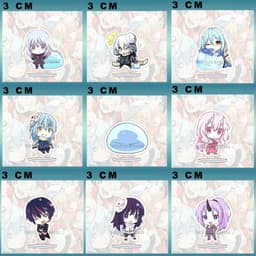 (mua 1 tặng 1) (3cm) Mô hình Standee mini Chuyển Sinh Thành Slime Tensei Shitara Slime Datta Ken anime chibi mica 1