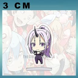 (mua 1 tặng 1) (3cm) Mô hình Standee mini Chuyển Sinh Thành Slime Tensei Shitara Slime Datta Ken anime chibi mica 3