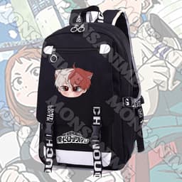 Balo nam nữ in hình BOKU NO HERO ACADEMIA Học Viện Anh Hùng ver Face chibi anime chibi cặp sách đi học thời trang 1