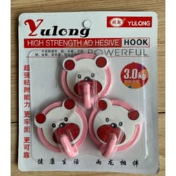 Combo 3 Cái Móc Dán Tường Hình Thú Dễ Thương Chịu Lực Siêu Dính Treo Đồ Vật Dụng Tiện Ích (Giao Ngẫu Nhiên) 9