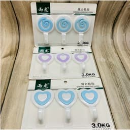 Combo 3 Cái Móc Dán Tường Hình Thú Dễ Thương Chịu Lực Siêu Dính Treo Đồ Vật Dụng Tiện Ích (Giao Ngẫu Nhiên) 7