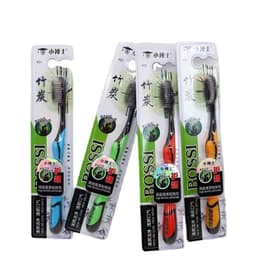 [ COMBO 10 Chiếc ] Bàn chải đánh răng than che hoạt tính BOSSI Hàn Quốc HM68 5