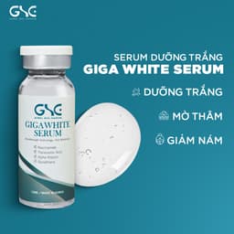 Serum hỗ trợ dưỡng trắng, giảm nám GSC GIGA WHITE SERUM 15ml [Dược mỹ phẩm chính hãng] 8
