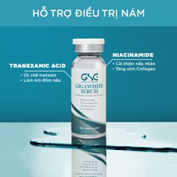 Serum hỗ trợ dưỡng trắng, giảm nám GSC GIGA WHITE SERUM 15ml [Dược mỹ phẩm chính hãng] 6