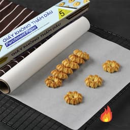 Giấy Nến Cuộn Lớn 5m x 30cm, Lót Nồi Chiên Không Dầu, Làm Bánh, Gói Hoa 2