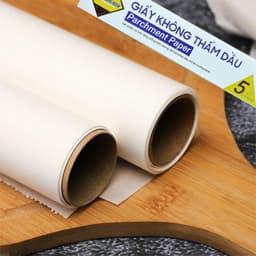 Giấy Nến Cuộn Lớn 5m x 30cm, Lót Nồi Chiên Không Dầu, Làm Bánh, Gói Hoa 5
