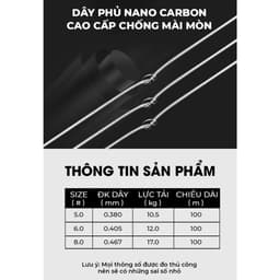 Dây Câu GUF Mộc Long 100m 2