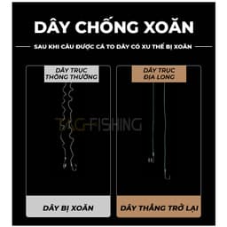 Dây Câu GUF Địa Long Săn Hàng 100m 7