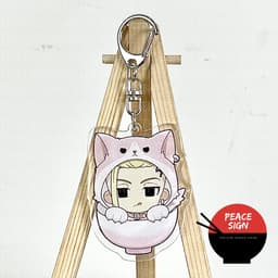 (mua 1 tặng 1) ( CÚN TRONG BÁT ) Móc khóa in hình TOKYO REVENGERS - KỊCH TRƯỜNG CỦA TAKEMICHI anime chibi mica dễ thương 2