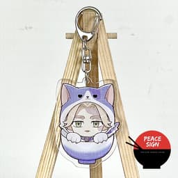 (mua 1 tặng 1) ( CÚN TRONG BÁT ) Móc khóa in hình TOKYO REVENGERS - KỊCH TRƯỜNG CỦA TAKEMICHI anime chibi mica dễ thương 3