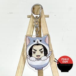 (mua 1 tặng 1) ( CÚN TRONG BÁT ) Móc khóa in hình TOKYO REVENGERS - KỊCH TRƯỜNG CỦA TAKEMICHI anime chibi mica dễ thương 6