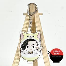 (mua 1 tặng 1) ( CÚN TRONG BÁT ) Móc khóa in hình TOKYO REVENGERS - KỊCH TRƯỜNG CỦA TAKEMICHI anime chibi mica dễ thương 9