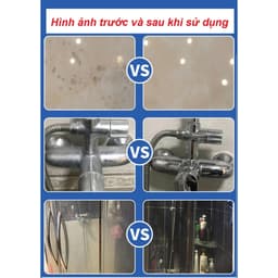 Dung dịch tẩy rửa nhà tắm, vòi inox, cặn canxi nhà tắm Fansen 500ML 5