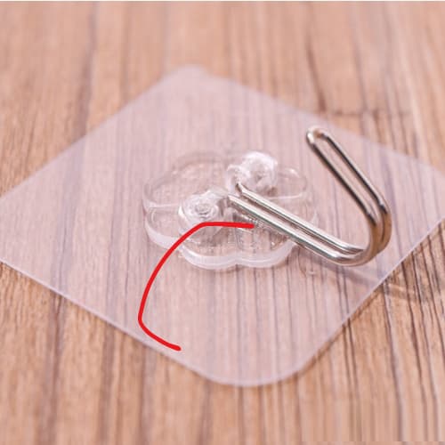 Móc Dán Tường Treo Đồ Trong Suốt T10