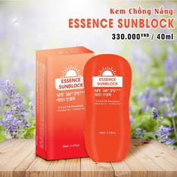 Kem chống nắng Essence Sunblock Hàn quốc SPF50+/ PA+++ 40ML - Cam kết chính hãng 2