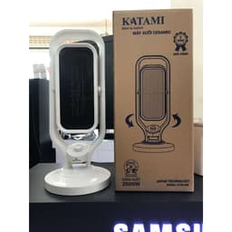 (GIÁ XẢ) Máy sưởi gốm, Quạt sưởi gốm Ceramic FujiPova, Katami KTM-688 - Công suất 2500W, Tiết kiệm điện, Không khô da 3