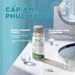 Serum hỗ trợ tái tạo da, cấp ẩm, chống lão hóa GSC ADVANCED REPAIR SERUM 15ml [Dược mỹ phẩm] 4