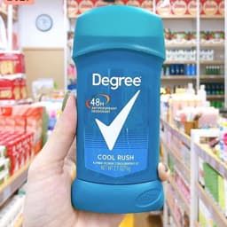 Lăn Sáp Khử Mùi,Kiểm Soát Mồ Hôi Tuyệt Đối Cho Nam Degree Men Cool Rush x Utraclear + Black & White 76g của Mỹ 5