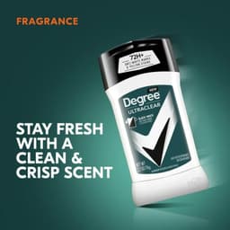 Lăn Sáp Khử Mùi,Kiểm Soát Mồ Hôi Tuyệt Đối Cho Nam Degree Men Cool Rush x Utraclear + Black & White 76g của Mỹ 7