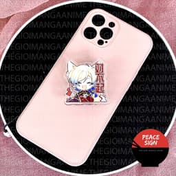 (mua 1 tặng 1) ( TAI CHỮ ) Giá Đỡ và Dây Treo Điện Thoại BLUE LOCK in hình chibi 7