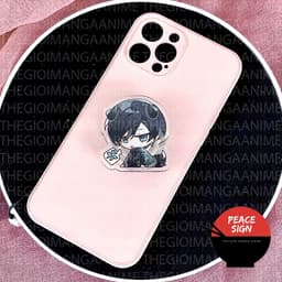(mua 1 tặng 1) ( TAI CHỮ ) Giá Đỡ và Dây Treo Điện Thoại BLUE LOCK in hình chibi 9