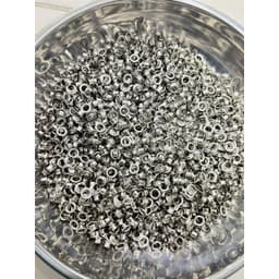 Khoen mắt cáo khoen ore 4mm Sắt xi Màu bạc Bán sỉ (Túi 1000 khoen + 1000 Long đền) 2