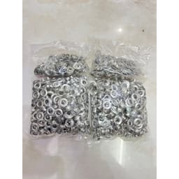 Khoen mắt cáo ore 8mm Sắt xi màu Vàng màu Bạc (Túi 400 khoen + 400 long đền) 7