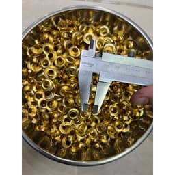 Khoen mắt cáo ore 8mm Sắt xi màu Vàng màu Bạc (Túi 400 khoen + 400 long đền) 6