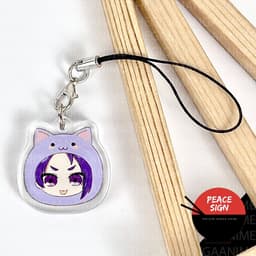 mua 1 tặng 1 ( MOCHI MÈO ) Giá đỡ và dây treo điện thoại BLUE LOCK anime chibi griptok mica acrylic 6