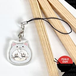 mua 1 tặng 1 ( MOCHI MÈO ) Giá đỡ và dây treo điện thoại BLUE LOCK anime chibi griptok mica acrylic 9