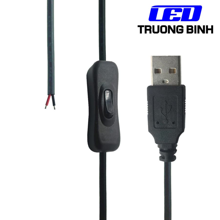 DÂY NGUỒN USB 5V VỚI CÔNG TẮC 304