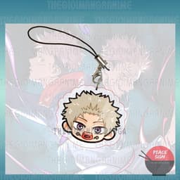 (mua 1 tặng 1) ( ĐẦU CHIBI ) Móc dây treo điện thoại JUJUTSU KAISEN anime chibi mica trong acrylic móc khóa 3