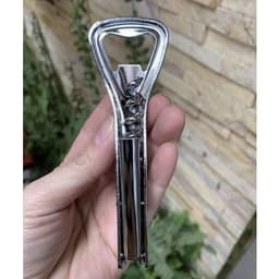 [inox màu trắng] Dụng Cụ Bật Nắp Chai, Kèm Mở Rượu Vang Đa Năng Tiện Lợi, Chất Liệu Thép Không Gỉ An Toàn 2