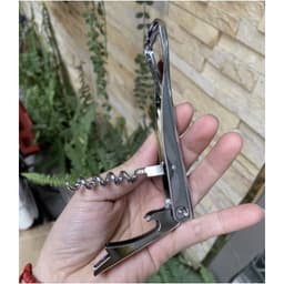 [inox màu trắng] Dụng Cụ Bật Nắp Chai, Kèm Mở Rượu Vang Đa Năng Tiện Lợi, Chất Liệu Thép Không Gỉ An Toàn 4