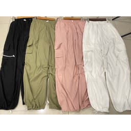(MẶC ĐƯỢC 2KIỂU) QUẦN KAKI ỐNG RỘNG TÚI HỘP- JOGGER DÂY RÚT GẤU m014 9