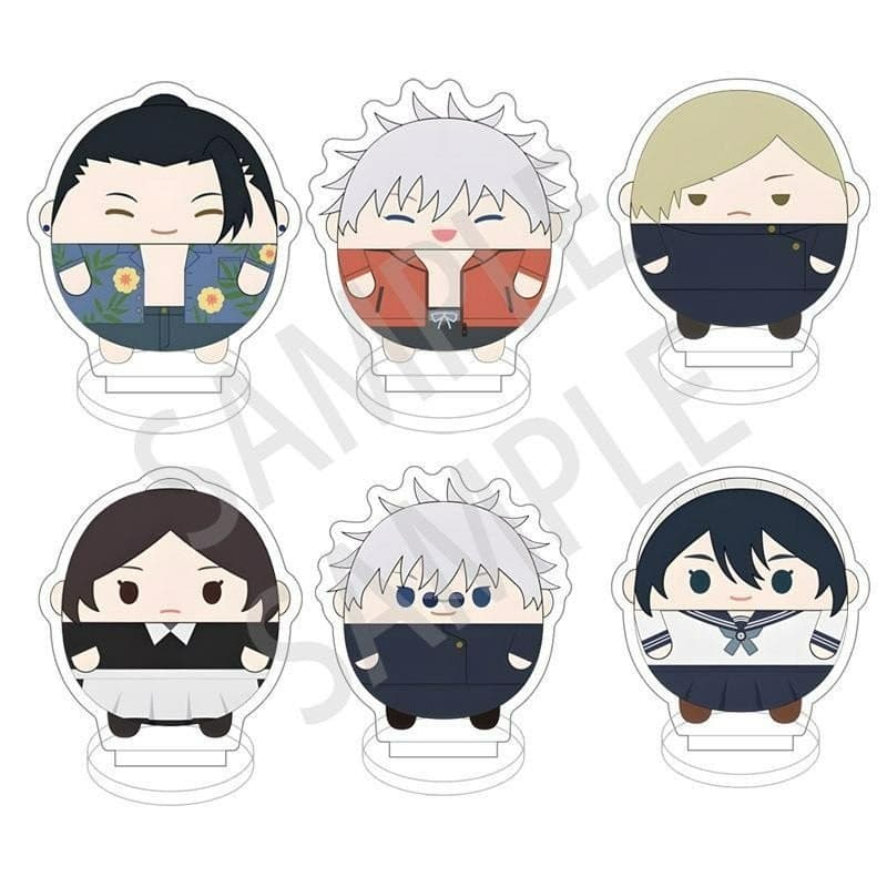(mua 1 tặng 1) (3cm) Mô hình Standee mini JUJUTSU KAISEN ver MẬP Chú Thuật Hồi Chiến tượng mica acrylic anime chibi