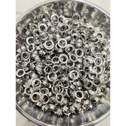 Khoen mắt cáo 10mm (lọt lòng 9mm) Hàng Sắt Khuy bấm bạt, túi giấy Bịch 1 kg (Khoảng 1500 cái) 2