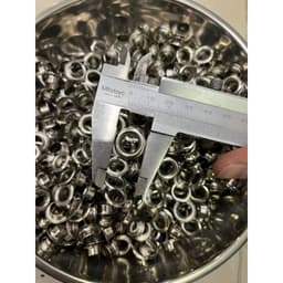 Khoen mắt cáo 10mm (lọt lòng 9mm) Hàng Sắt Khuy bấm bạt, túi giấy Bịch 1 kg (Khoảng 1500 cái) 5