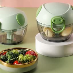 [ HỎA TỐC ] Máy xay mini PTLUXURY 3 lưỡi dao xay tỏi ớt đa năng tiện lợi 2