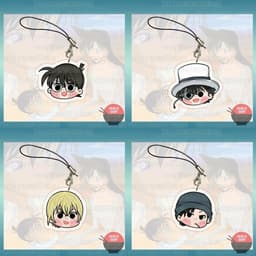 (mua 1 tặng 1) (FACE CHIBI) Giá đỡ dây treo điện thoại DETECTIVE CONAN Thám Tử Lừng Danh anime griptok mica acrylic 8