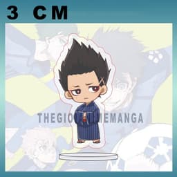 (mua 1 tặng 1) (3CM) MÔ HÌNH Standee BLUE LOCK ver YUKATA XANH mini chibi mica acrylic anime trang trí dễ thương 6